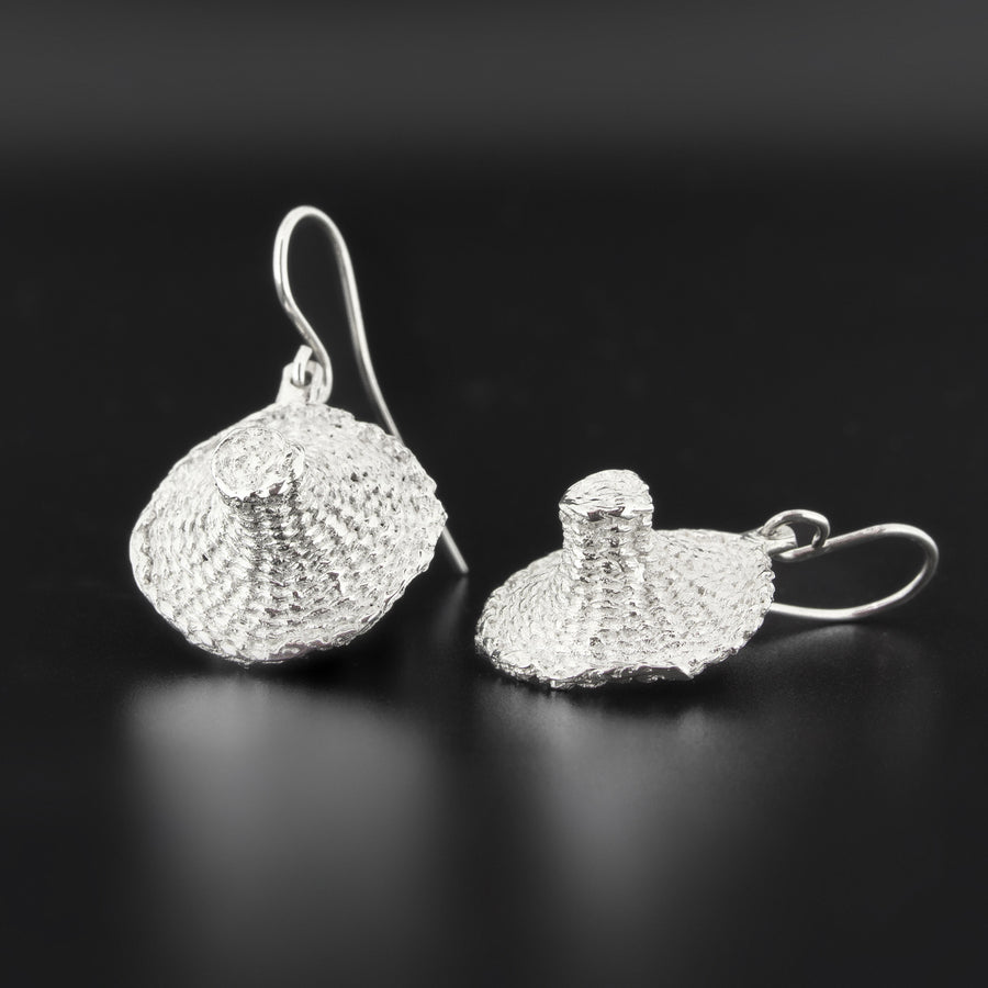 Cedar Hats - Silver Earrings