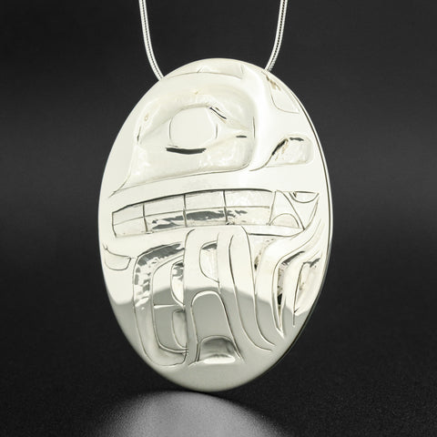 Bear - Silver Pendant