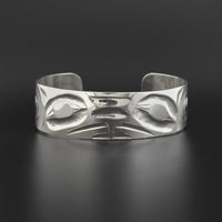 Frontal Eagle - Silver Bracelet
