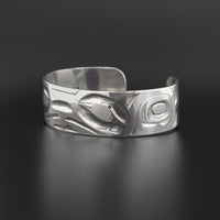 Frontal Eagle - Silver Bracelet