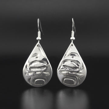 Killerwhale - Silver Earrings