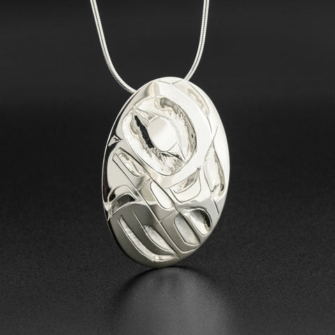 Wolf - Silver Pendant