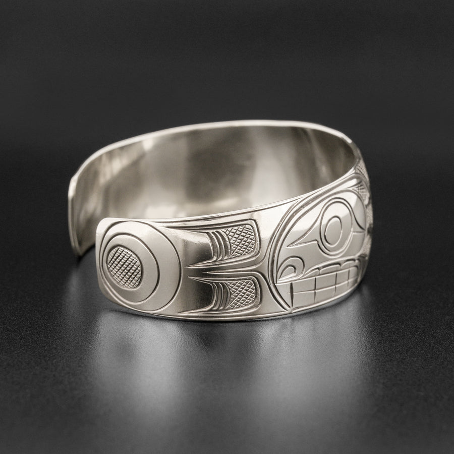 Thunderbird and Killerwhale - Silver Bracelet