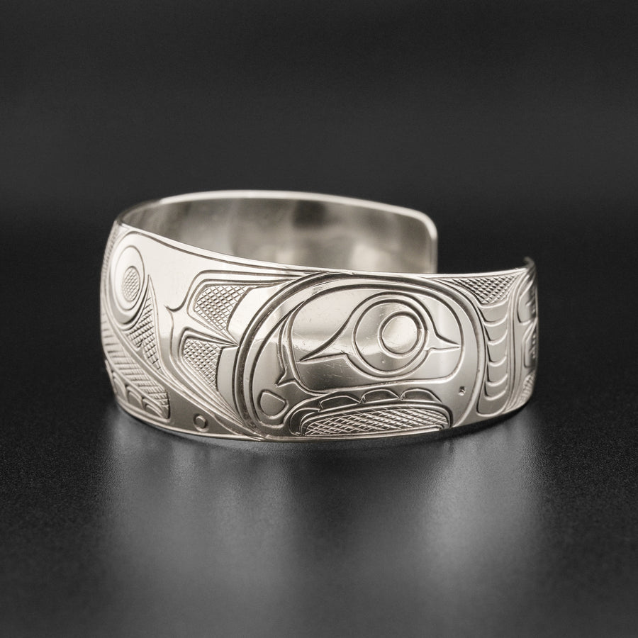 Thunderbird and Killerwhale - Silver Bracelet