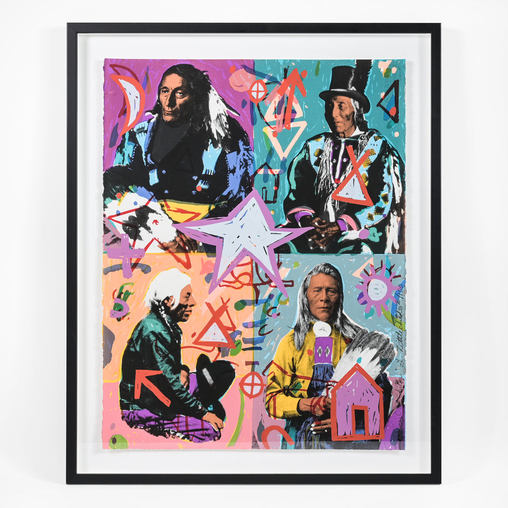 Plains Cree Chiefs - Limited Edition Framed Print