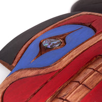 Raven-Finned Killerwhale - Pine Carving