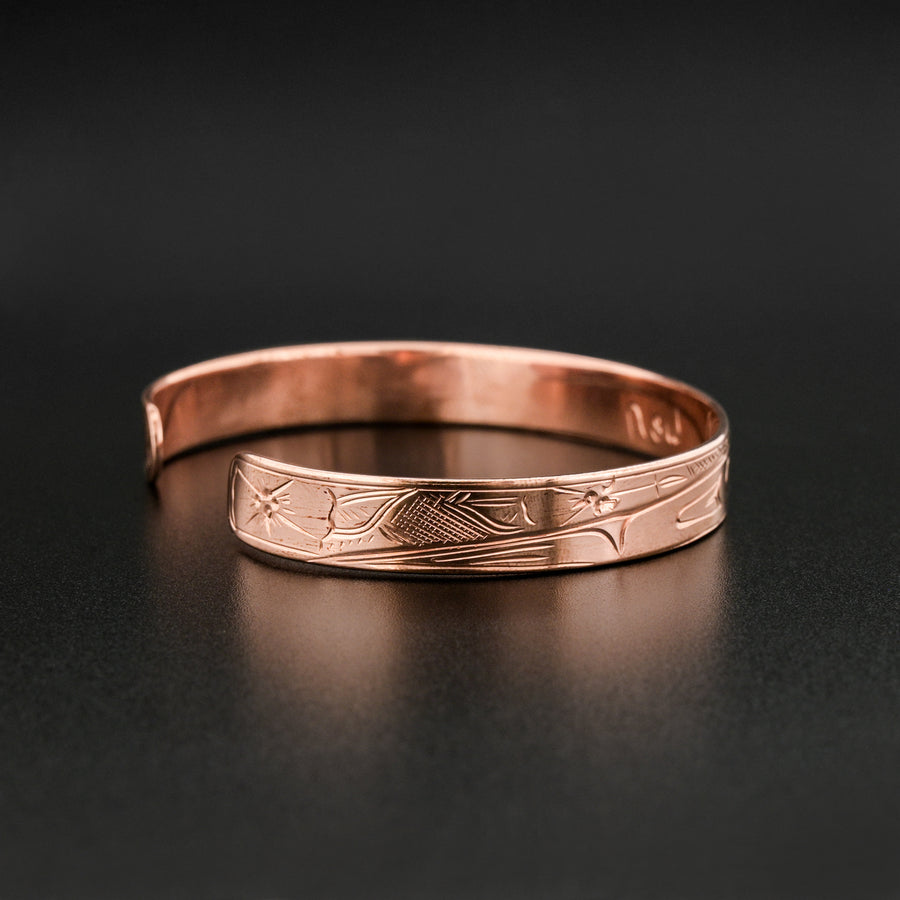 Hummingbird - Copper Bracelet