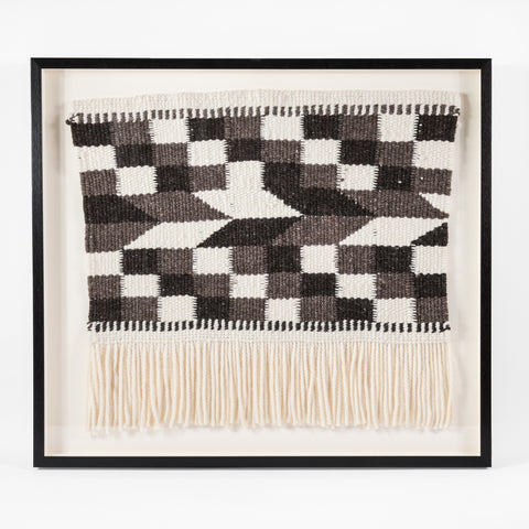Untitled - Framed Wool Weaving