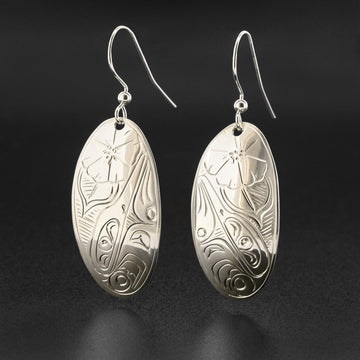 Hummingbird - Silver Earrings