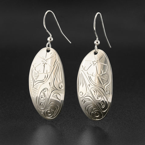 Hummingbird - Silver Earrings