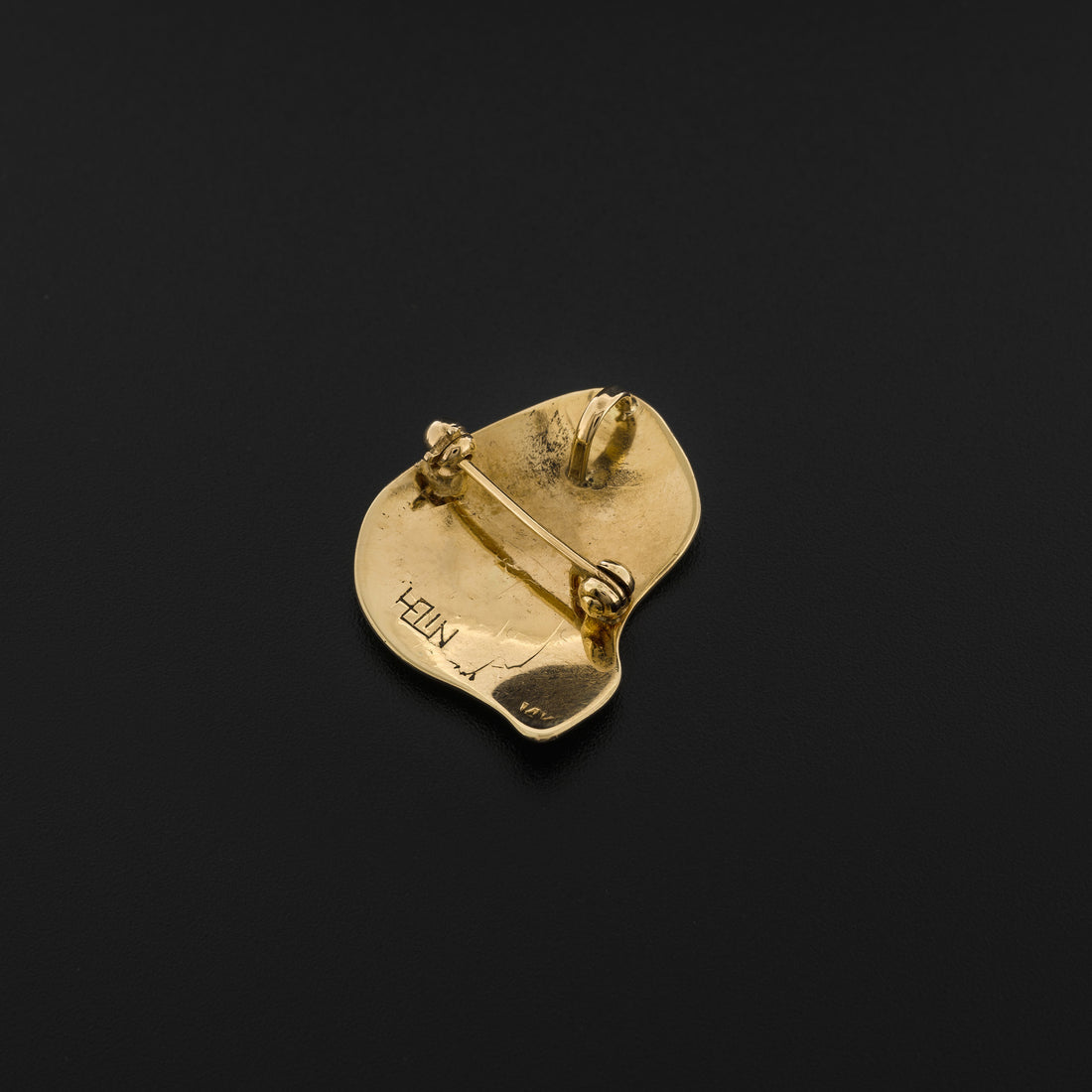 Human Transforming - 14k Gold Pendant