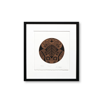 Frog (Copper and Black) - Framed Limited Edition Print