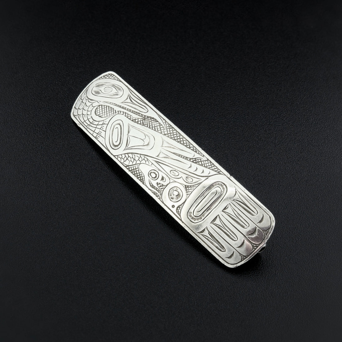 Cormorant - Silver Brooch
