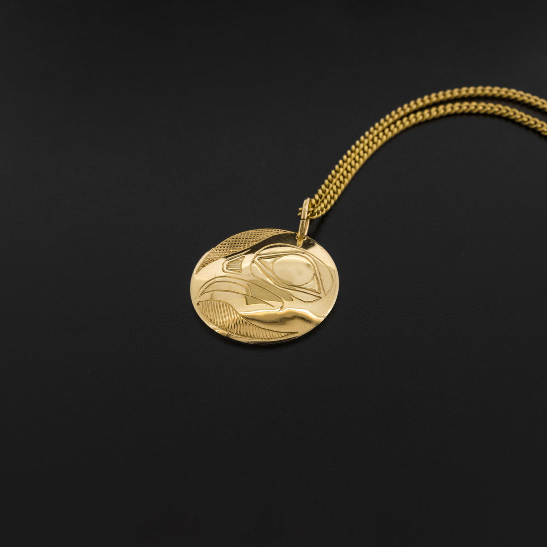 Eagle - 14k Gold Pendant