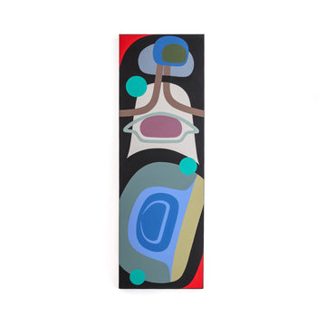 Beginning Dorsal Fin - Original Painting on Canvas