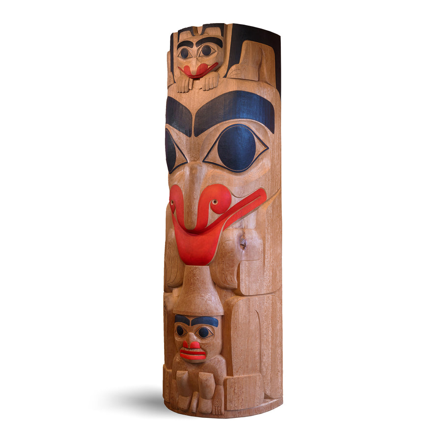 Bear Mother - Red Cedar Totem Pole