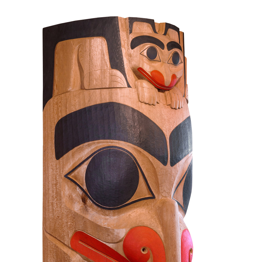 Bear Mother - Red Cedar Totem Pole