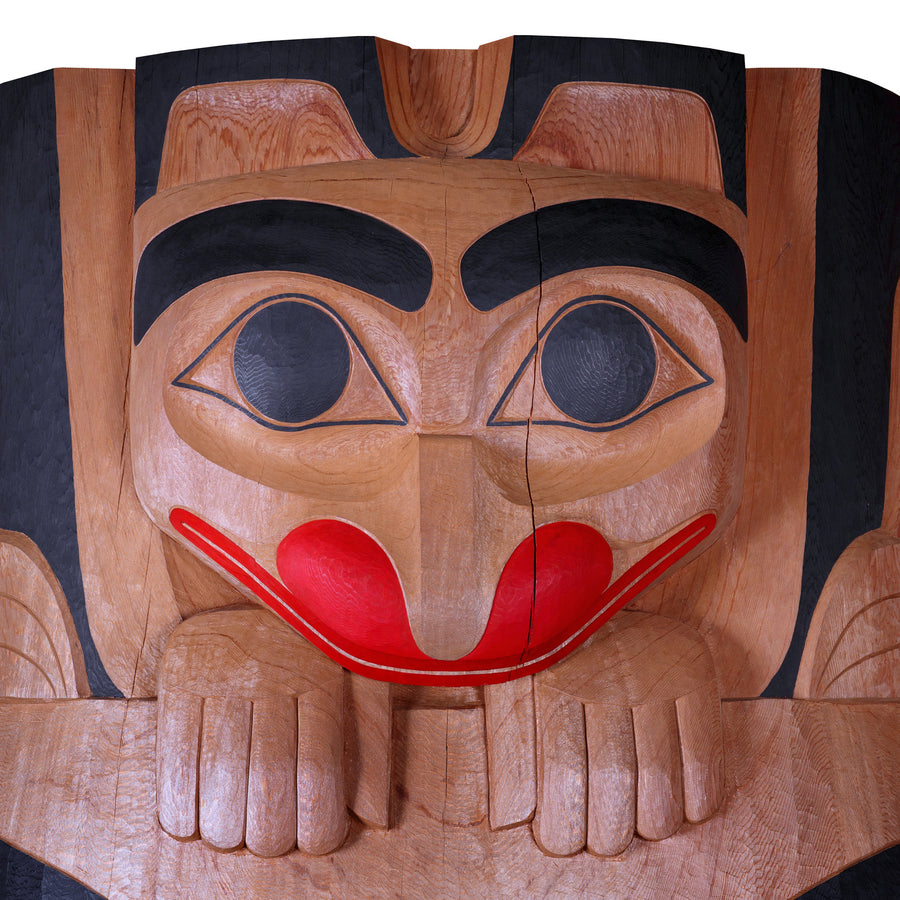 Bear Mother - Red Cedar Totem Pole