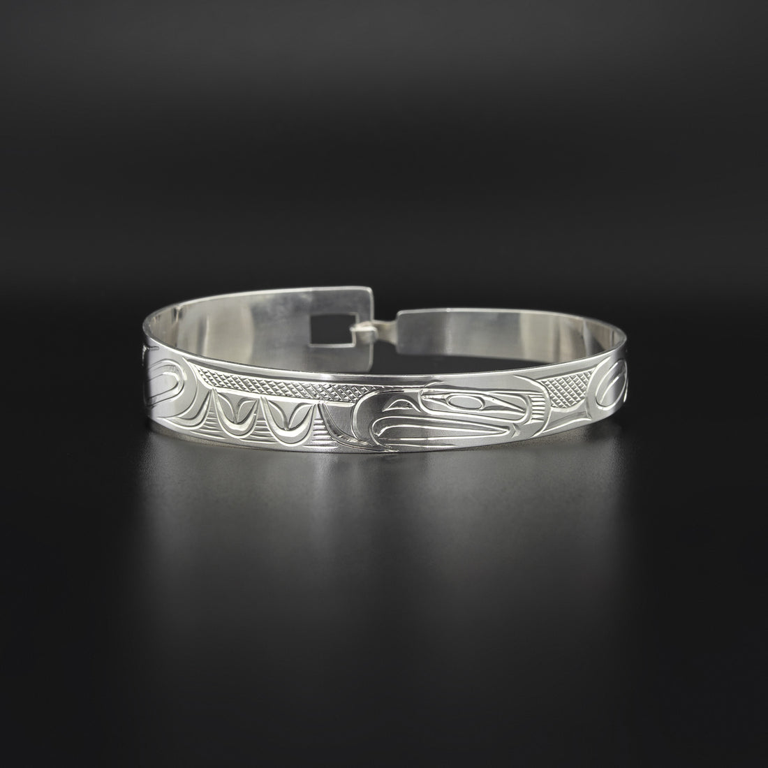 Eagle - Silver Clasping Bracelet