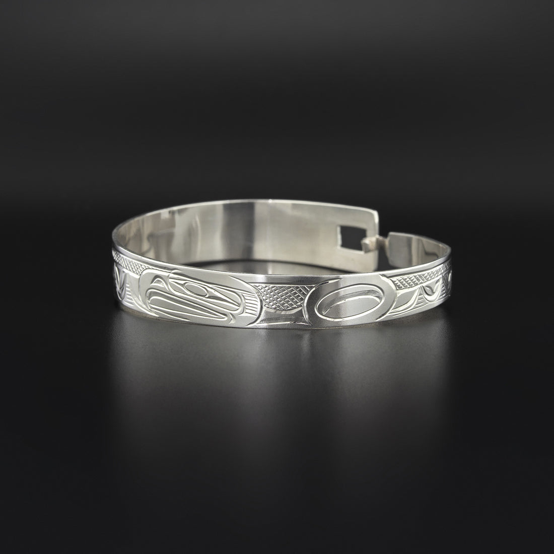 Eagle - Silver Clasping Bracelet
