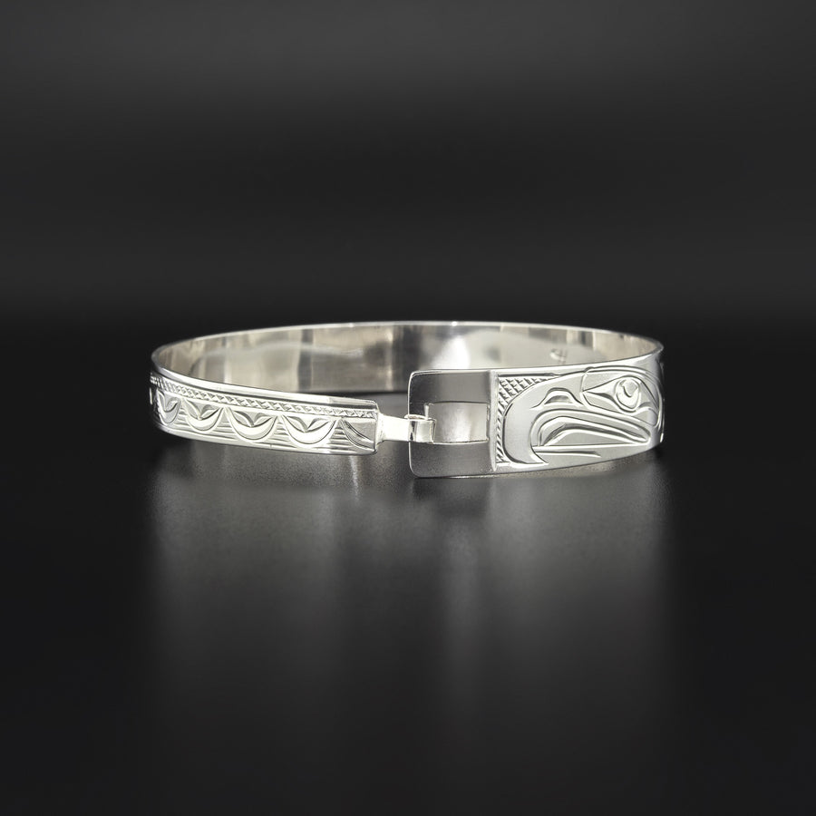 Eagle - Silver Clasping Bracelet
