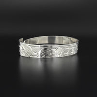 Eagle - Silver Clasping Bracelet
