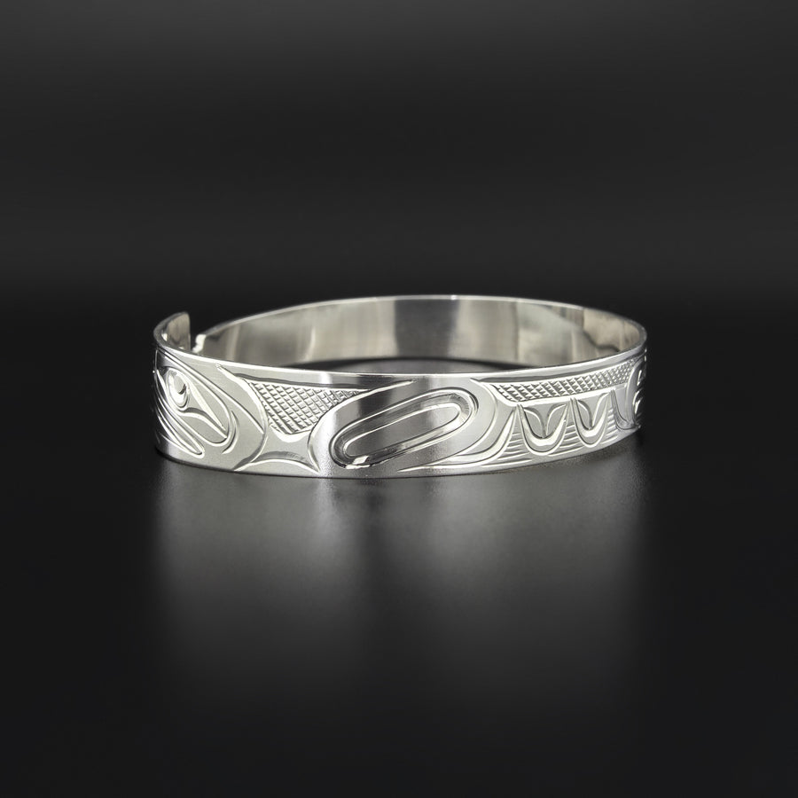Eagle - Silver Clasping Bracelet