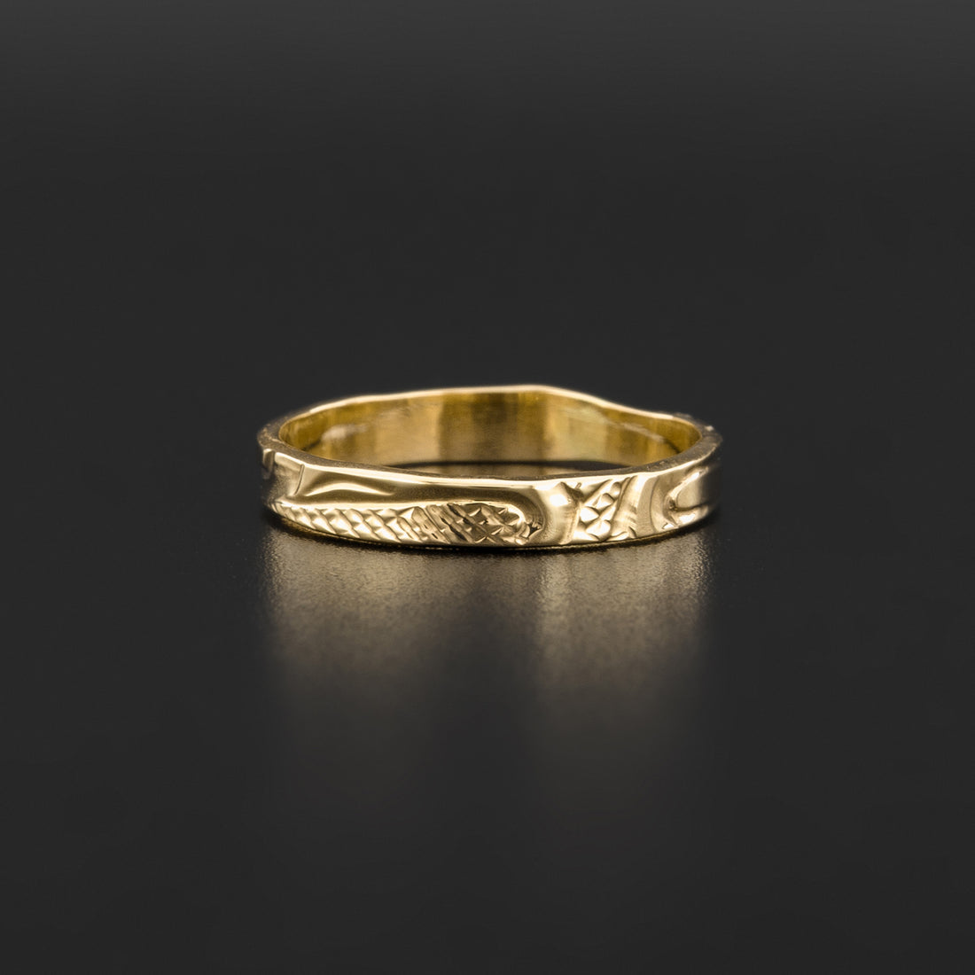 Thunderbird - 14k Gold Ring