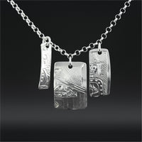Tsakis Village - Silver Necklace