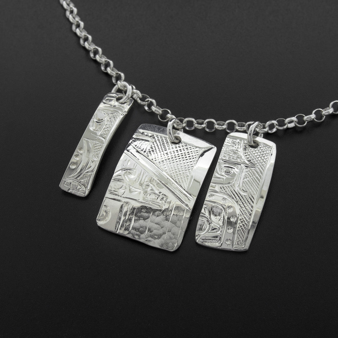 Tsakis Village - Silver Necklace