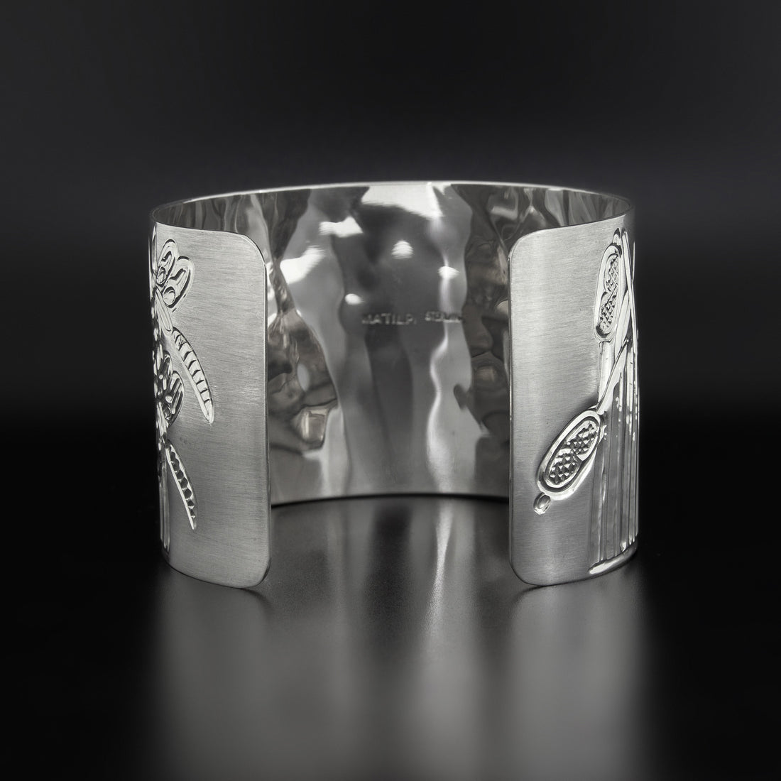 Cattails - Silver Bracelet