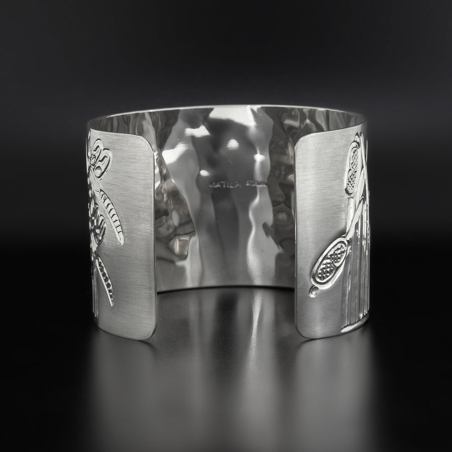 Cattails - Silver Bracelet