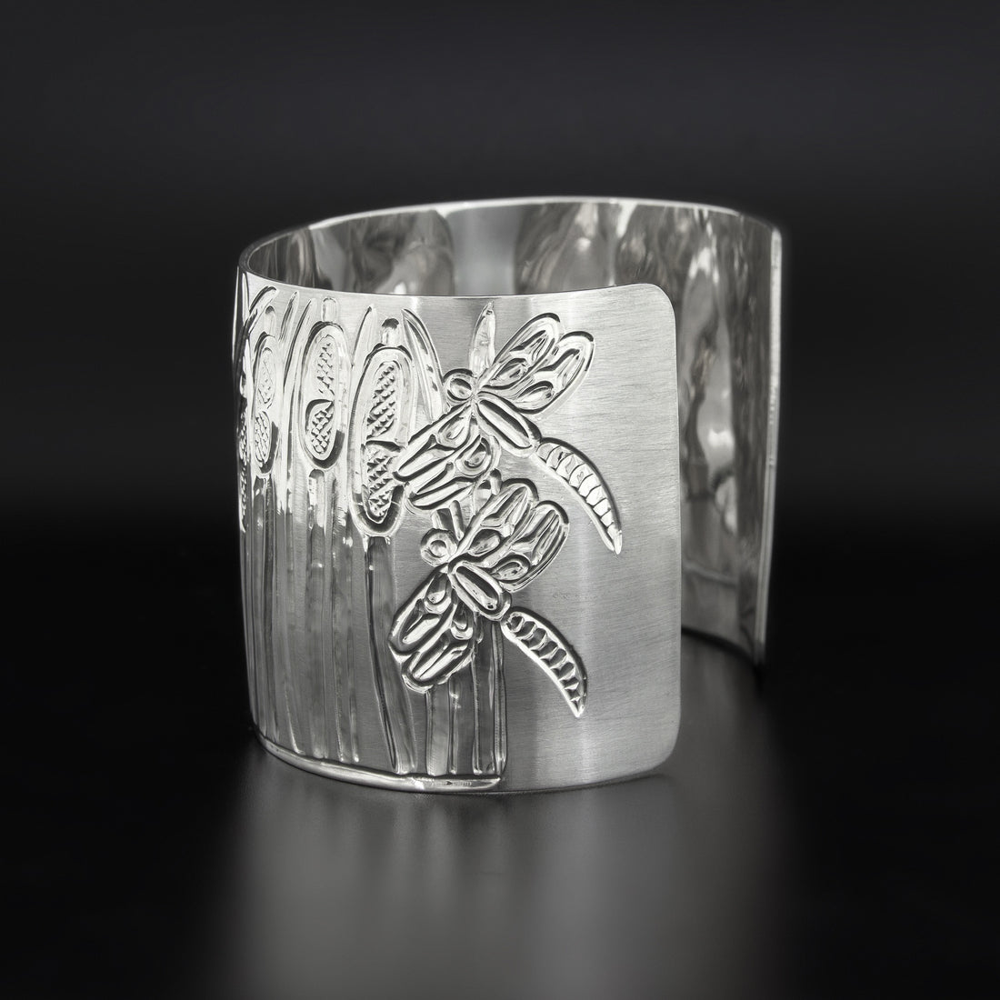 Cattails - Silver Bracelet