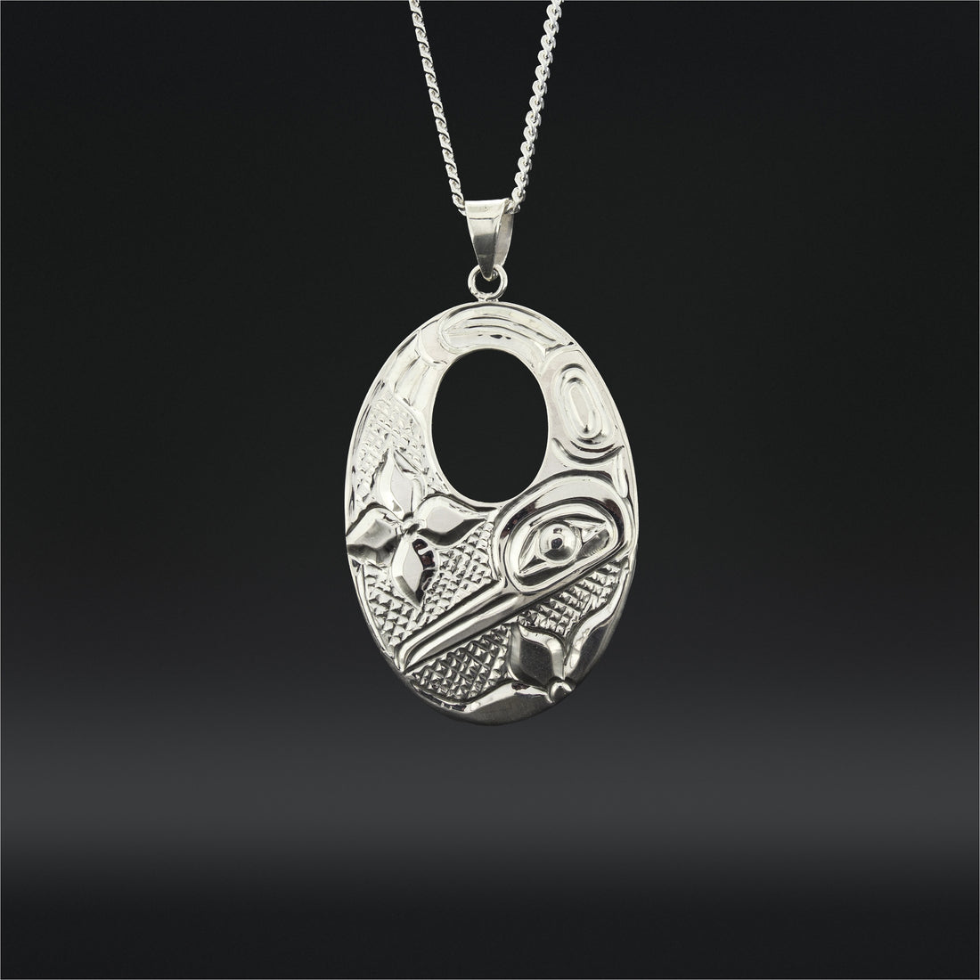 Hummingbird - Silver Pendant