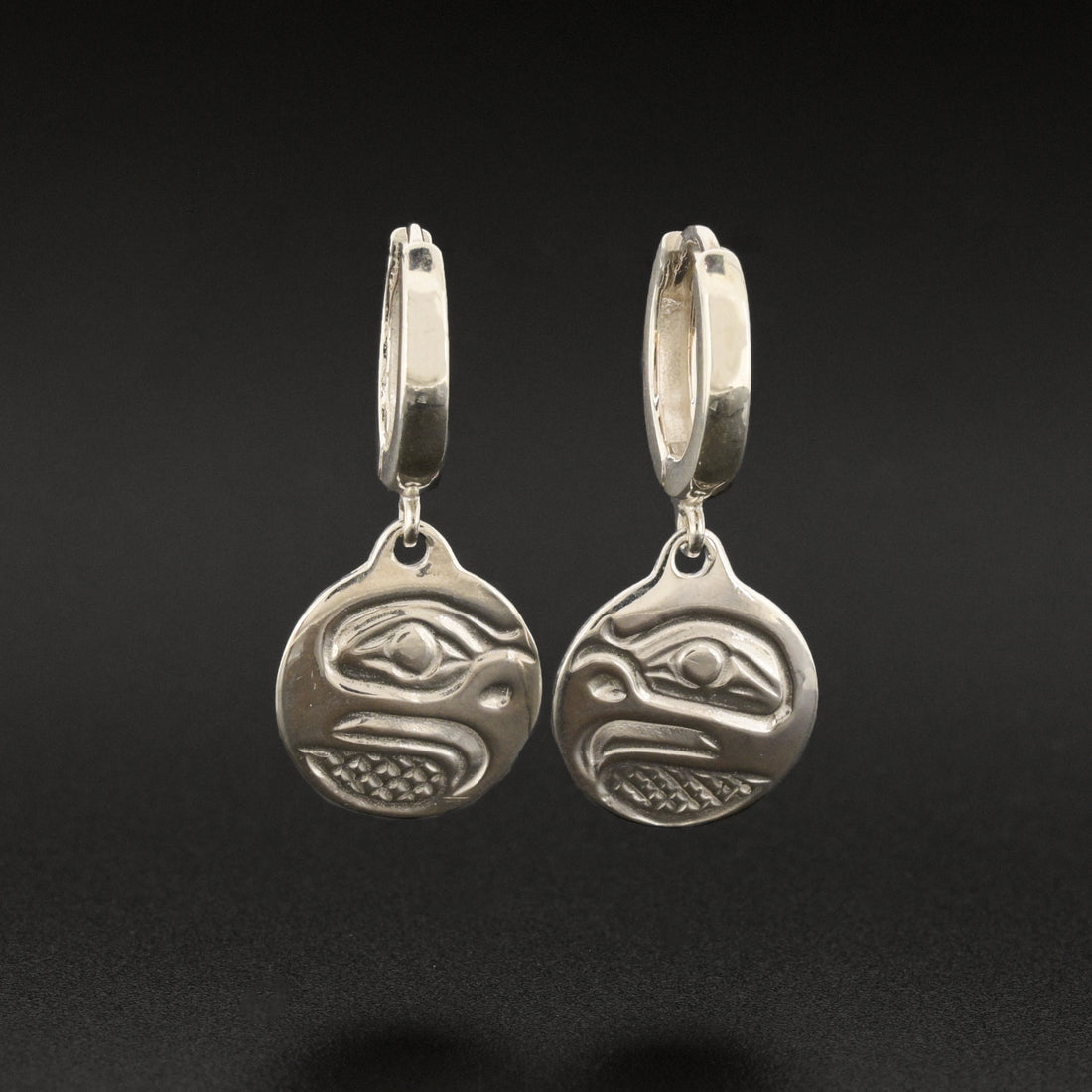 Eagle - Silver Earrings