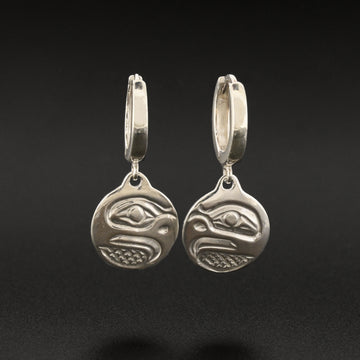 Eagle - Silver Earrings