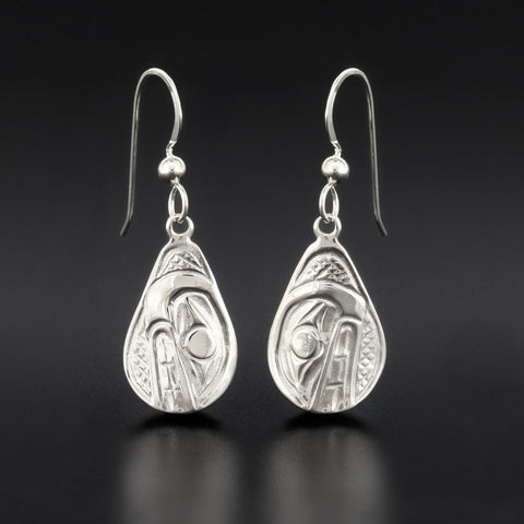 Killerwhale - Silver Earrings