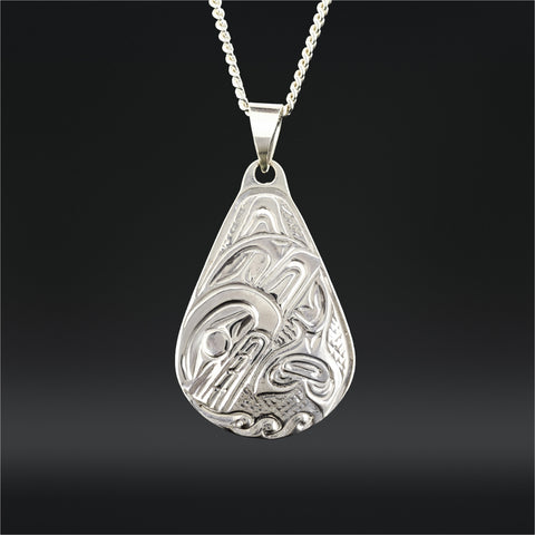 Killerwhale - Silver Pendant