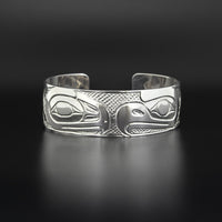 Raven and Eagle - Silver Bracelet