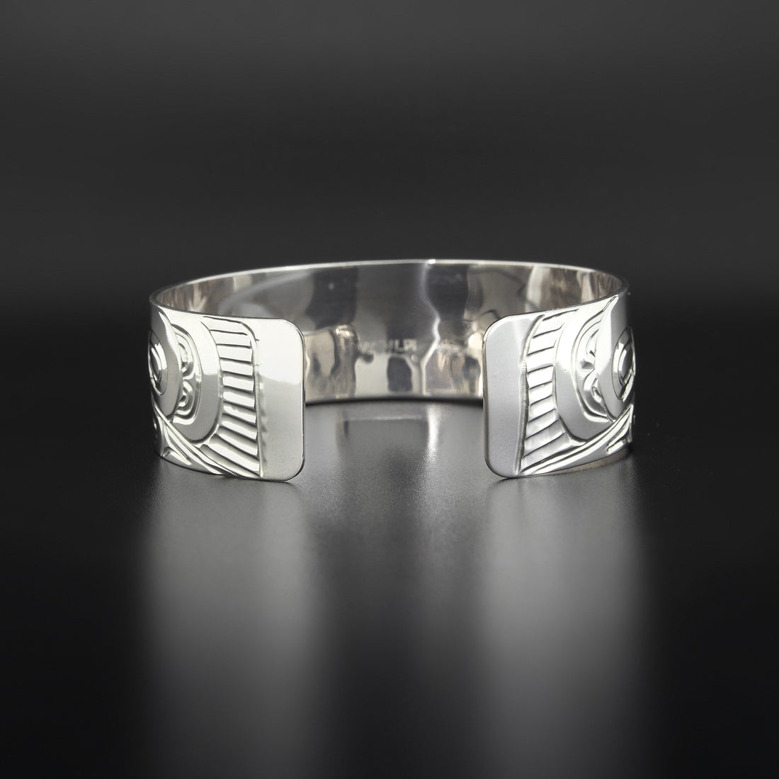 Raven and Eagle - Silver Bracelet