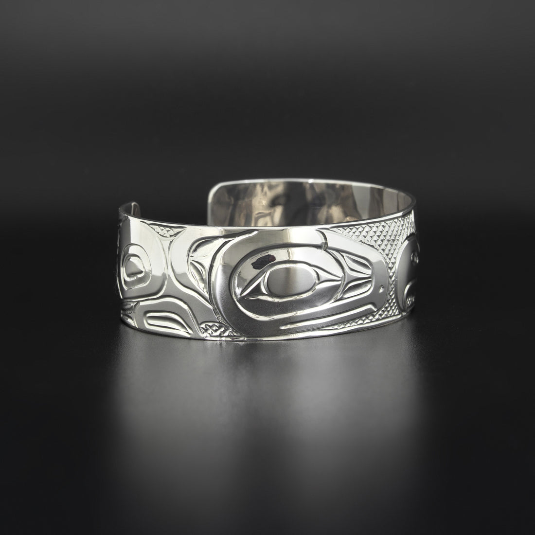 Raven and Eagle - Silver Bracelet