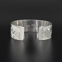 Pod of Whales - Silver Bracelet