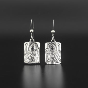 Wolf - Silver Earrings