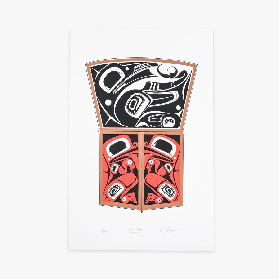 Raven Frog Copper - Limited Edition Print