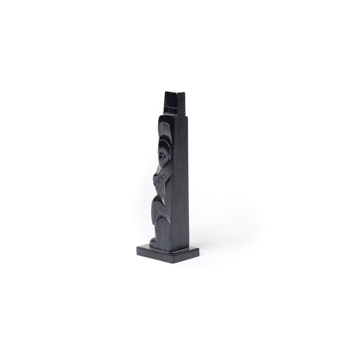 Wolf - Argillite Model Pole