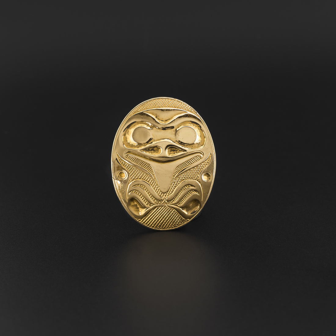Frog - 14k Brooch