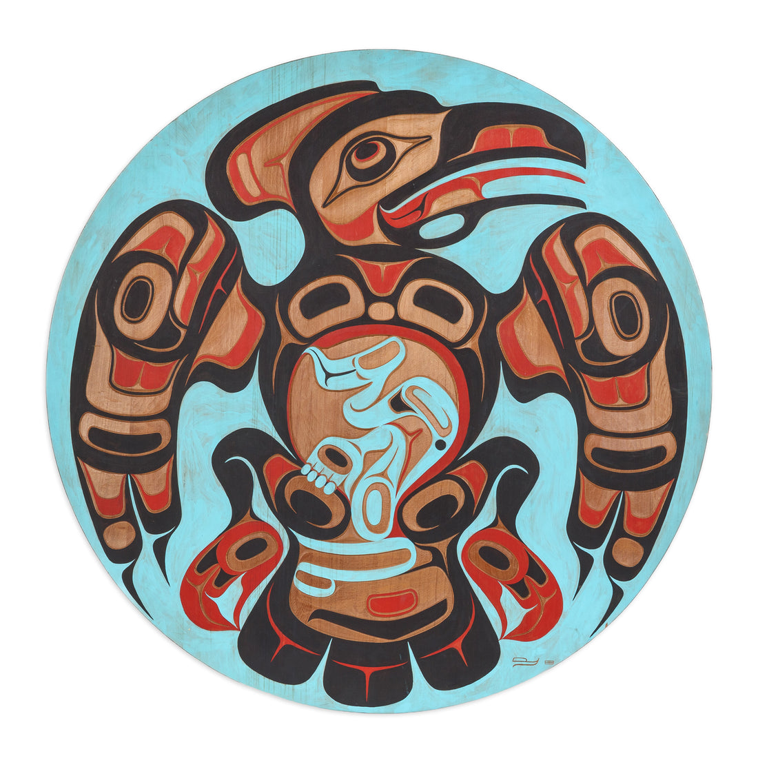 Anticipation - Red Cedar Panel