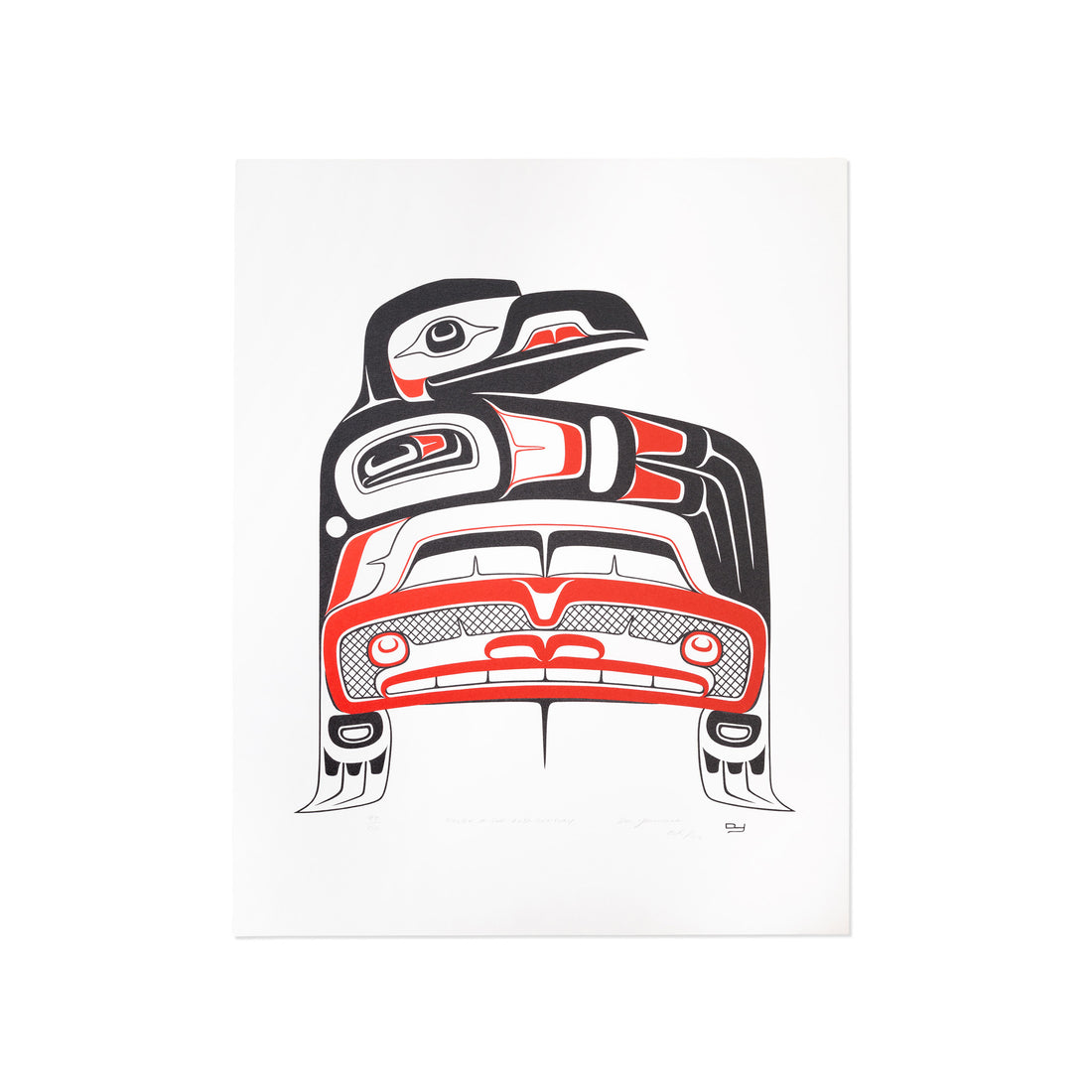 Raven in the 20th Century - Limited Edition Print