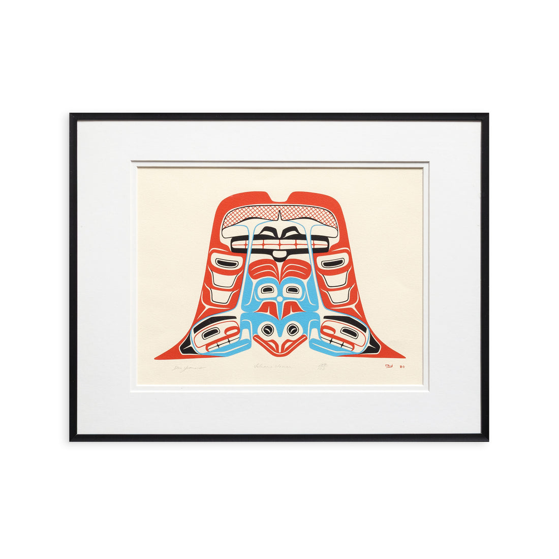 Volcano Woman - Framed Limited Edition Print