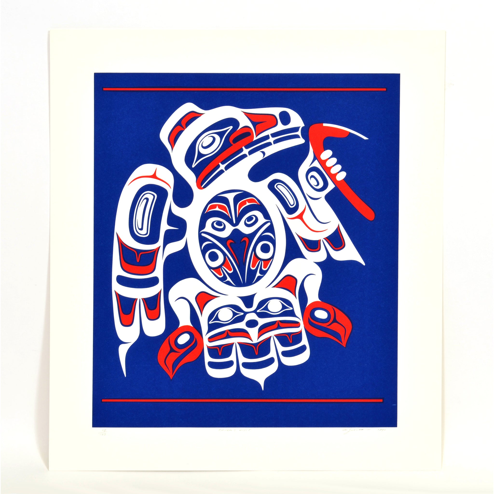 Raven's Visit (1990) - Limited Edition Print – Lattimer Gallery